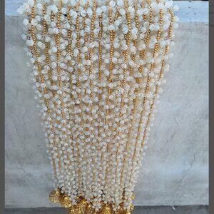 Artificial Mogra/Jasmine Buds Garlands ladi For Wedding Décor Indian Christmas -